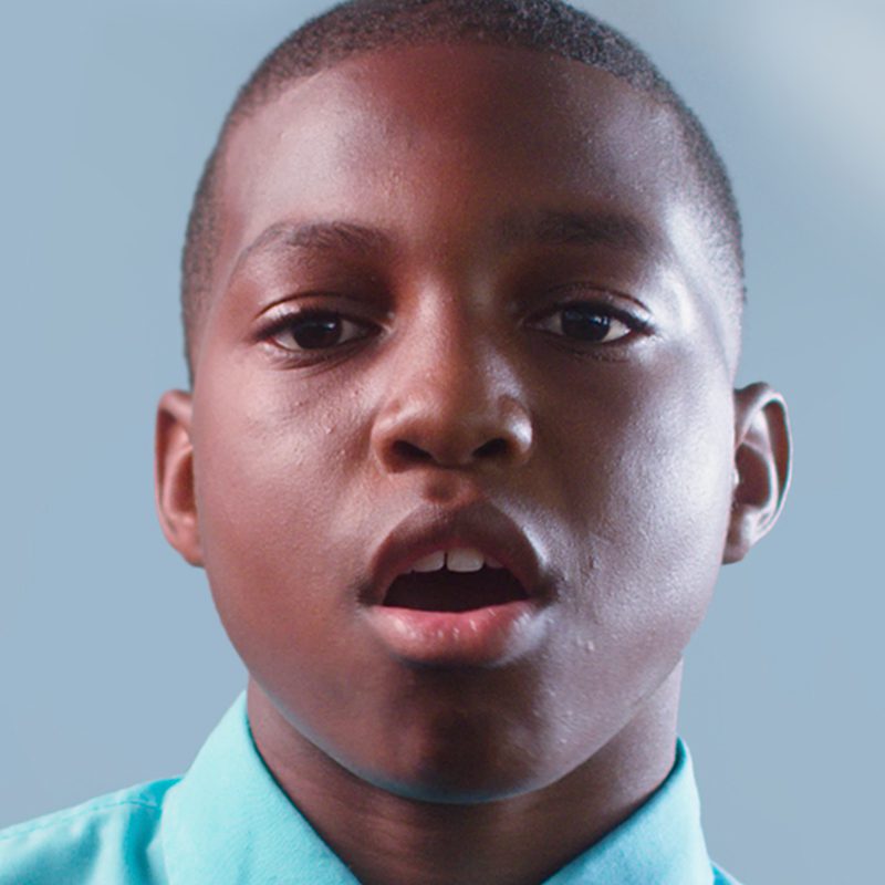 Young boy from BLM video